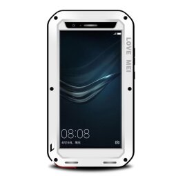 Гибридный чехол LOVE MEI для Huawei P9 Plus (белый)