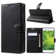 Чехол с визитницей Huawei P10 (черный)