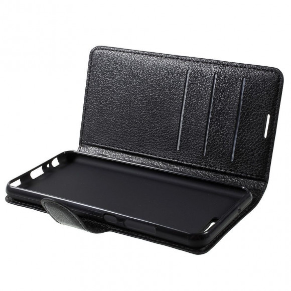 Чехол с визитницей Huawei P10 (черный)