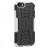 Чехол Hybrid Armor для iPhone 8 / iPhone 7 / iPhone SE (2020) / iPhone SE (2022) (черный + белый)