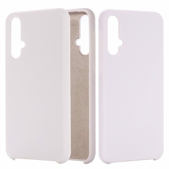 Силиконовый чехол Mobile Shell для Huawei nova 5 Pro / Huawei nova 5  (белый)