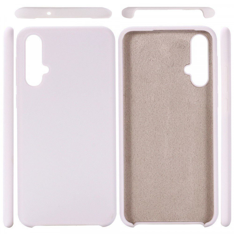 Силиконовый чехол Mobile Shell для Huawei nova 5 Pro / Huawei nova 5  (белый)