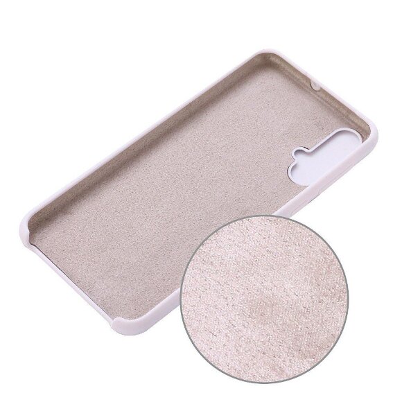 Силиконовый чехол Mobile Shell для Huawei nova 5 Pro / Huawei nova 5  (белый)