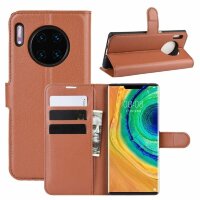 Чехол для Huawei Mate 30 Pro (коричневый)