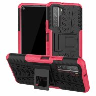 Чехол Hybrid Armor для Honor 30S (CDY-NX9A) (черный + розовый)