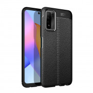Чехол-накладка Litchi Grain для Honor 10X Lite (черный) Чехол-накладка Litchi Grain для Honor 10X Lite (черный)