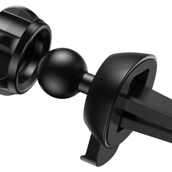 Автомобильный держатель для телефона в дефлектор Baseus Mr Hui Gravity Car Mount - Серый (SUYL-HU0S)