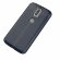 Чехол-накладка Litchi Grain для Motorola Moto G4 / G4 Plus (темно-синий)
