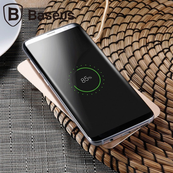 Беспроводное зарядное устройство Baseus multifunctional wireless charging pad (золотой) Беспроводное зарядное устройство Baseus multifunctional wireless charging pad (золотой)