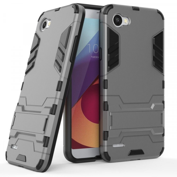 Чехол Duty Armor для LG Q6 / LG Q6a / LG Q6+ (серый)