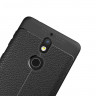 Чехол-накладка Litchi Grain для Nokia 7 (черный)