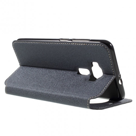 Чехол с окном для ASUS Zenfone 3 ZE552KL (черный) Чехол с окном для ASUS Zenfone 3 ZE552KL (черный)