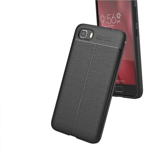 Чехол-накладка Litchi Grain для ASUS ZenFone 3s Max ZC521TL (черный) Чехол-накладка Litchi Grain для ASUS ZenFone 3s Max ZC521TL (черный)