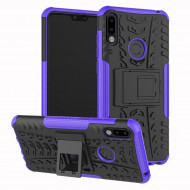 Чехол Hybrid Armor для ASUS Zenfone Max Pro (M2) ZB631KL (черный + фиолетовый)
