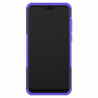 Чехол Hybrid Armor для ASUS Zenfone Max Pro (M2) ZB631KL (черный + фиолетовый)