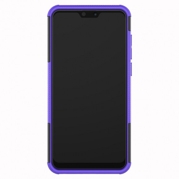 Чехол Hybrid Armor для ASUS Zenfone Max Pro (M2) ZB631KL (черный + фиолетовый) Чехол Hybrid Armor для ASUS Zenfone Max Pro (M2) ZB631KL (черный + фиолетовый)