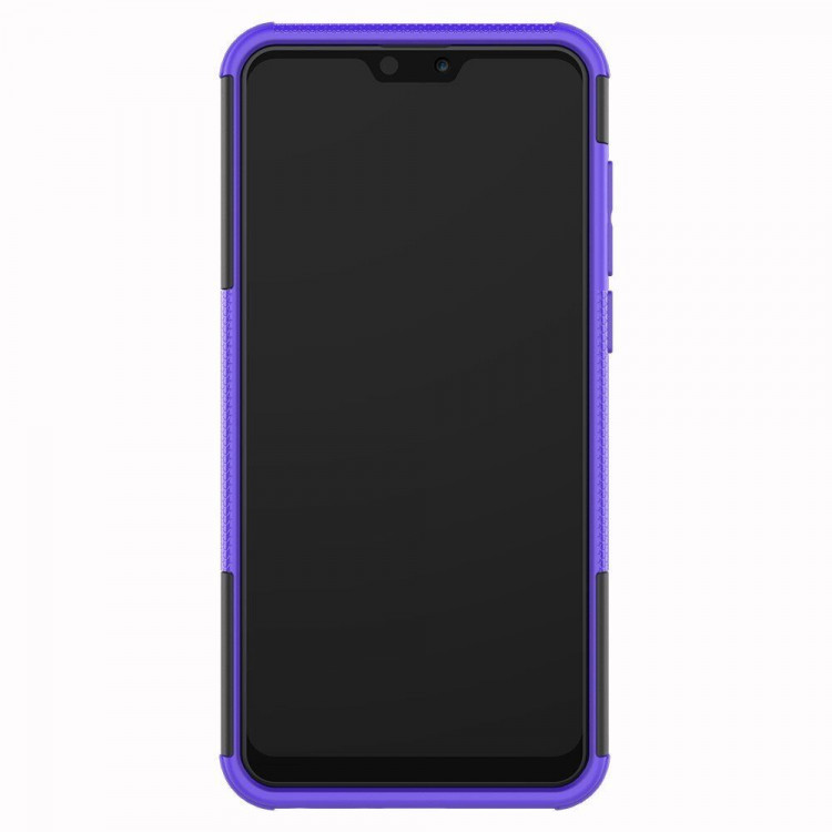 Чехол Hybrid Armor для ASUS Zenfone Max Pro (M2) ZB631KL (черный + фиолетовый)