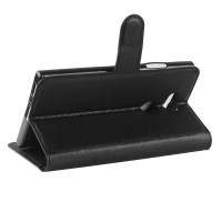 Чехол с визитницей для Sony Xperia L2 (черный)