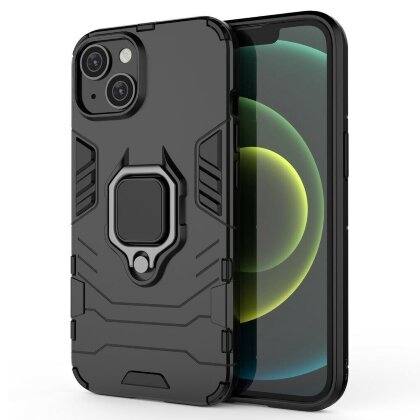 Чехол Armor Ring Holder для iPhone 14 Plus (черный)