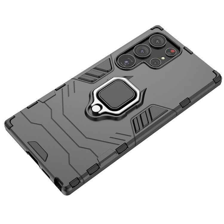 Чехол Armor Ring Holder для Samsung Galaxy S23 Ultra (черный)
