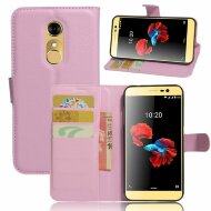 Чехол с визитницей для ZTE Blade A910 (розовый) Чехол с визитницей для ZTE Blade A910 (розовый)