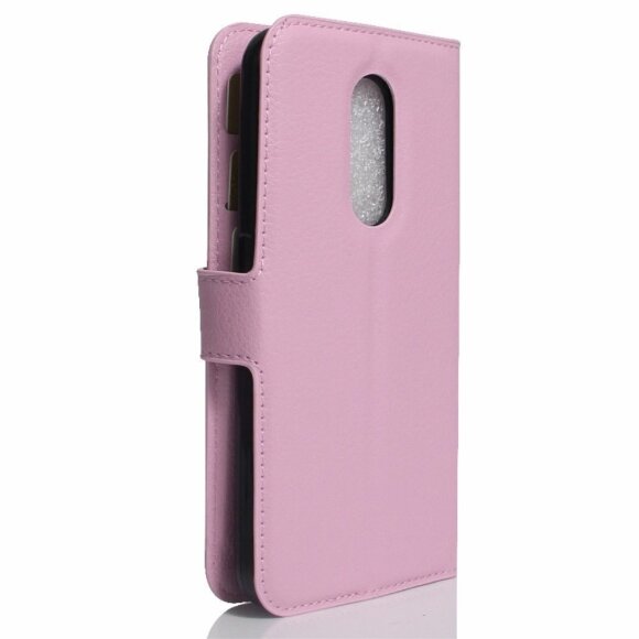 Чехол с визитницей для ZTE Blade A910 (розовый)