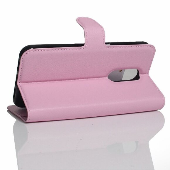 Чехол с визитницей для ZTE Blade A910 (розовый)