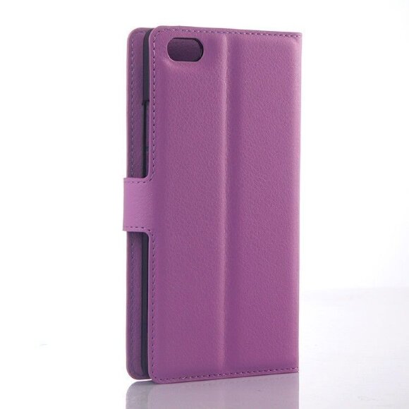 Чехол-книжка с визитницей для ZTE Nubia Z9 Max (фиолетовый) Чехол-книжка с визитницей для ZTE Nubia Z9 Max (фиолетовый)