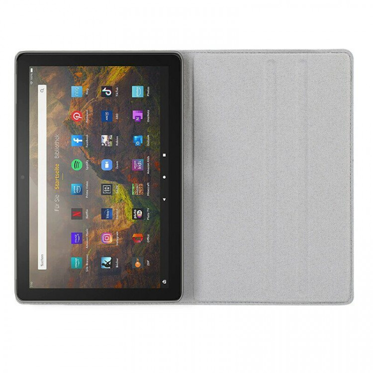 Чехол Stitching Line Design для Amazon Fire HD 10 (2021) (черный)