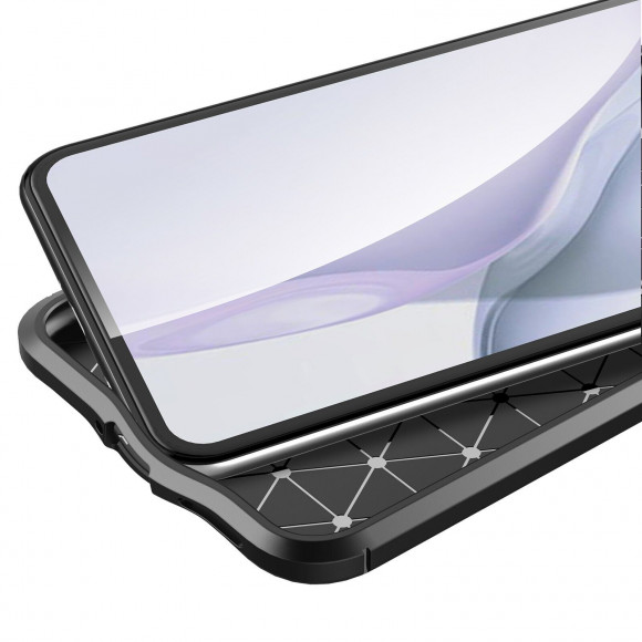 Чехол-накладка Litchi Grain для HUAWEI P50 (темно-синий) Чехол-накладка Litchi Grain для HUAWEI P50 (темно-синий)