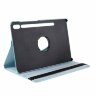 Поворотный чехол для Samsung Galaxy Tab S7+ (Plus) SM-T970 / SM-T975 и Galaxy Tab S8+ (Plus) SM-X800 / SM-X806 (голубой)