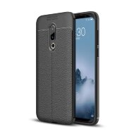 Чехол-накладка Litchi Grain для Meizu 16 Plus (черный) Чехол-накладка Litchi Grain для Meizu 16 Plus (черный)