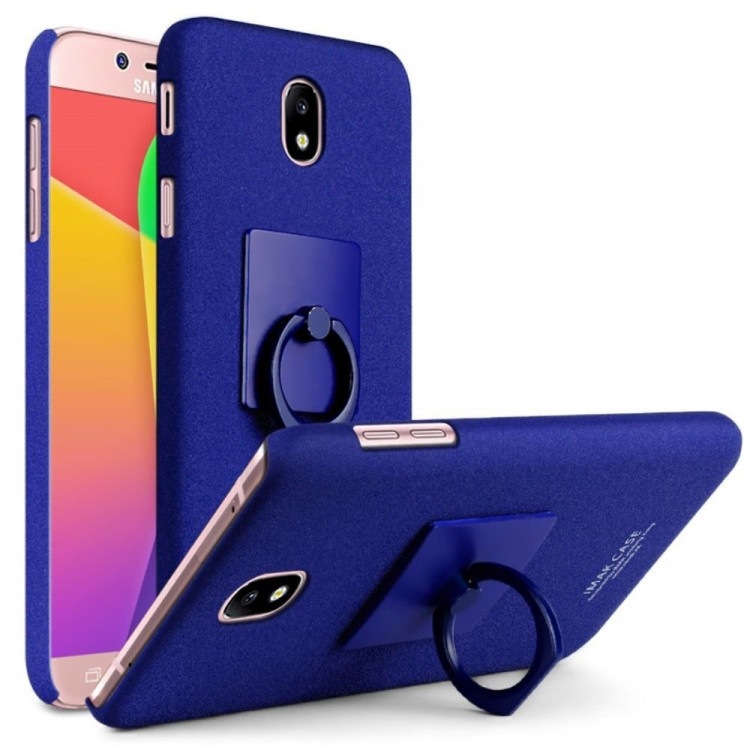 Чехол iMak Finger для Samsung Galaxy J7 2017 (голубой)