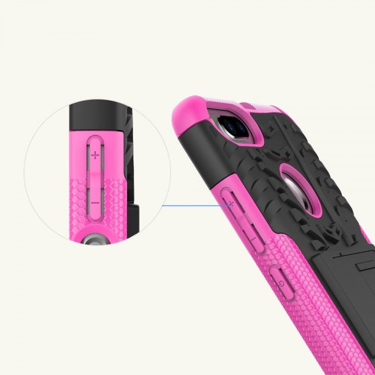 Чехол Hybrid Armor для Xiaomi Mi A1 / Mi 5X (черный + розовый)