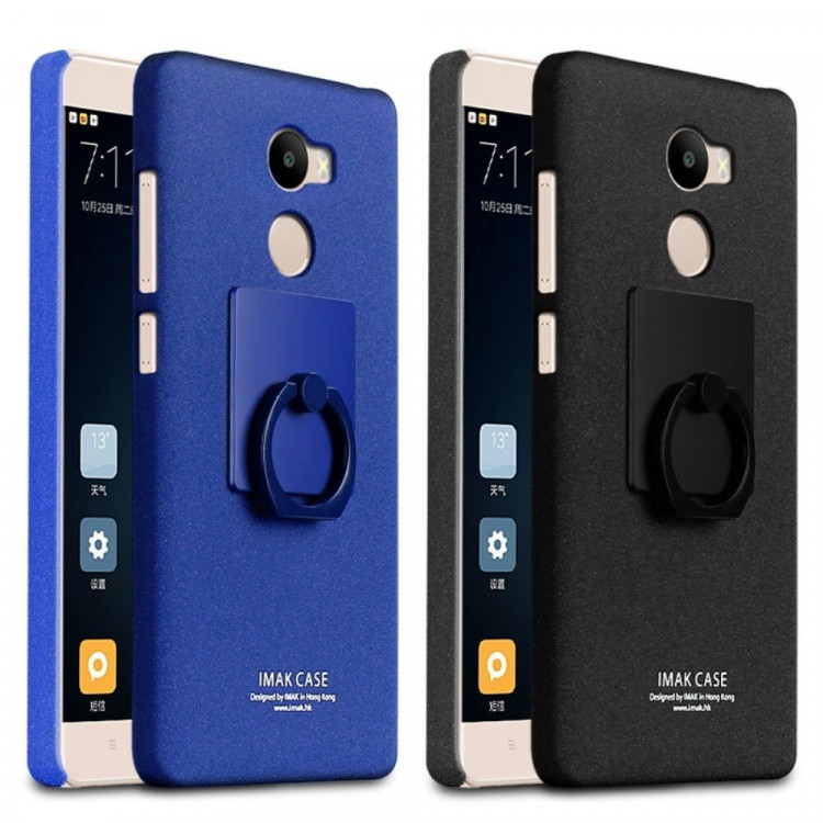 Чехол iMak Finger для Xiaomi Redmi 4 (черный)