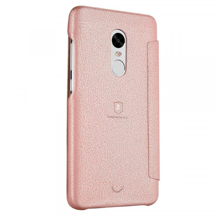 Чехол LENUO для Xiaomi Redmi Note 4X (розовый)