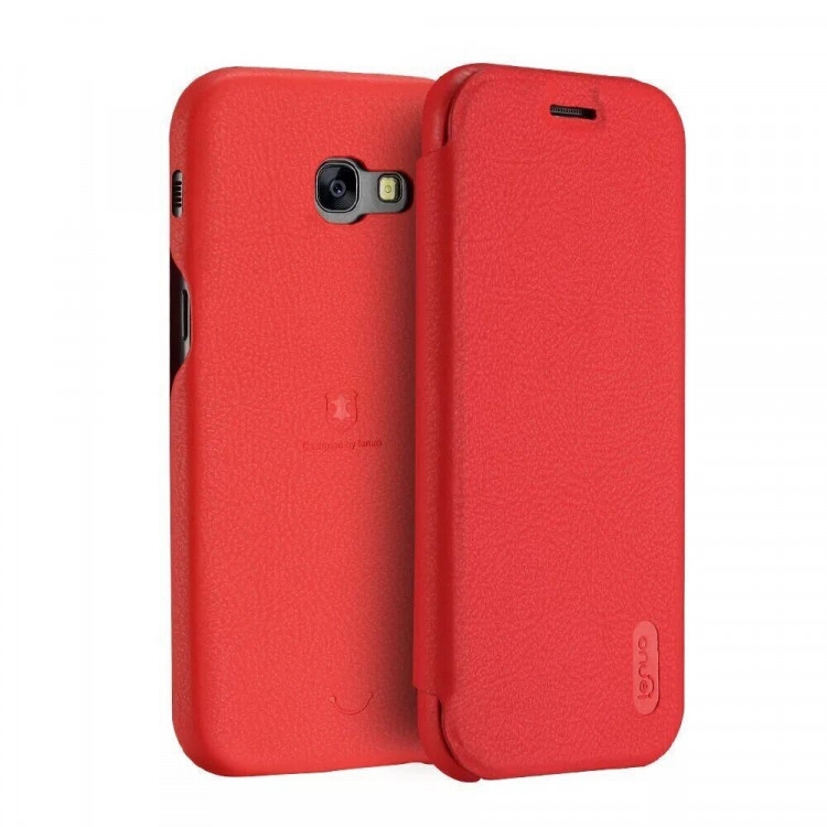 Чехол LENUO для Samsung Galaxy A3 (2017) SM-A320F (красный)