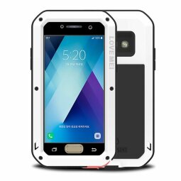 Гибридный чехол LOVE MEI для Samsung Galaxy A5 (2017) SM-A520F (белый)