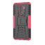 Чехол Hybrid Armor для Xiaomi Pocophone F1 / Poco F1 (черный + розовый)