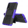 Чехол Hybrid Armor для Xiaomi Mi 9 (черный + фиолетовый)