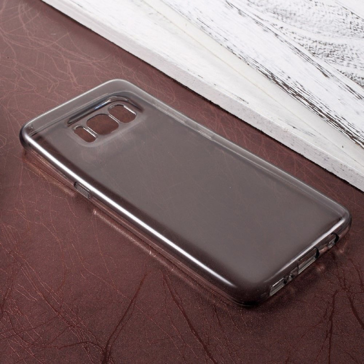 Силиконовый TPU чехол для Samsung Galaxy S8 (черный)