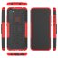 Чехол Hybrid Armor для Xiaomi Redmi Note 8T (черный + красный)