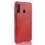 Кожаная накладка-чехол для Samsung Galaxy A60 / Galaxy M40 (красный)