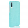 Чехол-накладка Crocodile Texture для Samsung Galaxy A50 / Galaxy A50s / Galaxy A30s (сине-зеленый)