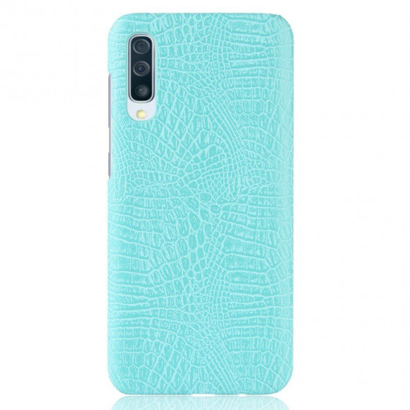 Чехол-накладка Crocodile Texture для Samsung Galaxy A50 / Galaxy A50s / Galaxy A30s (сине-зеленый) Чехол-накладка Crocodile Texture для Samsung Galaxy A50 / Galaxy A50s / Galaxy A30s (сине-зеленый)