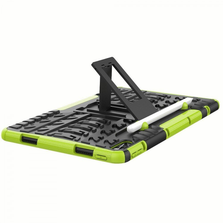 Чехол Hybrid Armor для Huawei MatePad 10.4 (черный + зеленый)