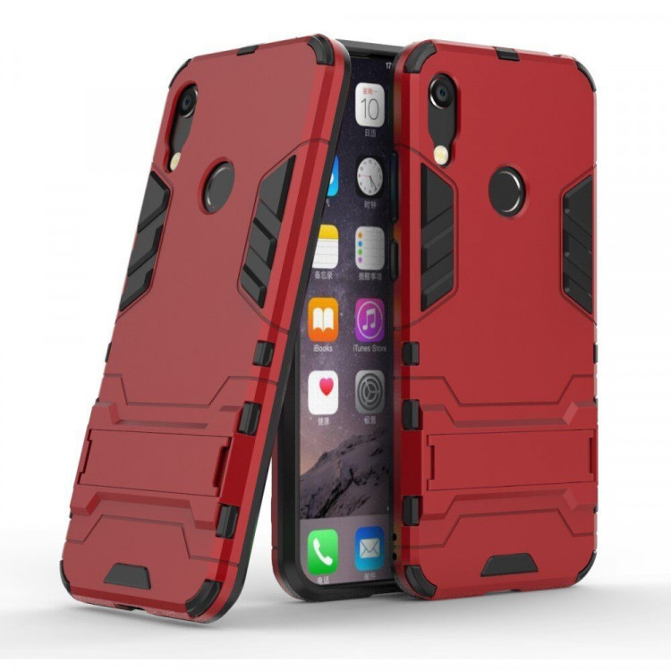 Чехол Duty Armor для Huawei Y6 (2019) / Honor 8A / Honor 8A Pro / Honor 8A Prime (красный)