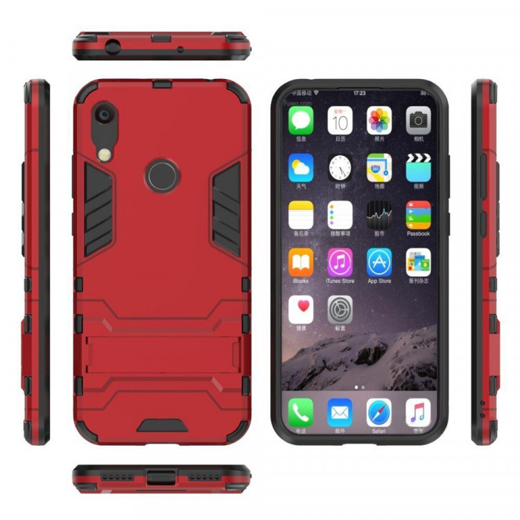 Чехол Duty Armor для Huawei Y6 (2019) / Honor 8A / Honor 8A Pro / Honor 8A Prime (красный)