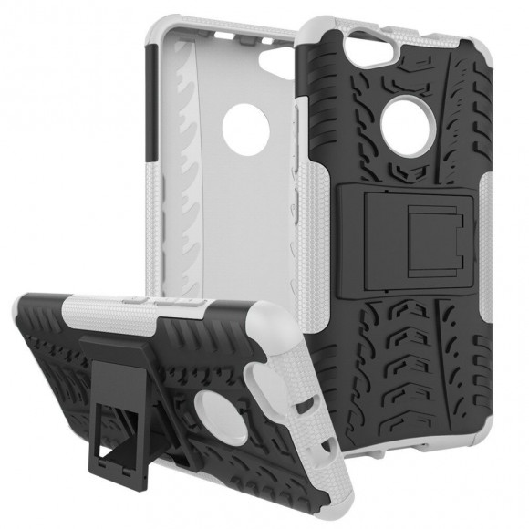 Чехол Hybrid Armor для Huawei Nova (черный + белый) Чехол Hybrid Armor для Huawei Nova (черный + белый)
