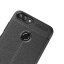 Чехол-накладка Litchi Grain для Huawei P Smart / Enjoy 7S (черный)